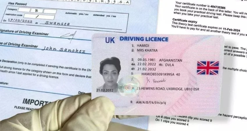 buy uk driving licence